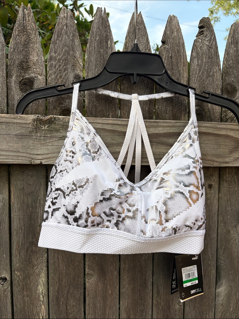 Puma DryCell large sports bra top. NWT!!